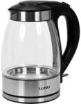 Lund Reise-Wasserkocher CZAJNIK ELEKTRYCZNY SZKLANY LED 1,8L, 2200 W