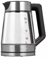 MPM Wasserkocher MCZ-116, 1850 W, 5-farbige Innenbeleuchtung, Warmhaltefunktion,