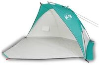 vidaXL Strandmuschel Strandzelt Meergr&uuml;n 268x223x125 cm 185T Polyester, (1 tlg)