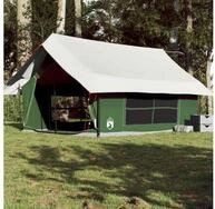vidaXL Kuppelzelt NA Campingzelt 5 Personen Gr&uuml;n Wasserdicht Camping Outdoor