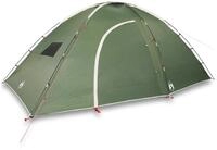 vidaXL Kuppelzelt Campingzelt 8 Personen Gr&uuml;n Wasserdicht, (1 tlg)