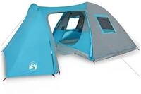 vidaXL Kuppelzelt 6-Personen Zelt Campingzelt Familienzelt Freizeitzelt 6...