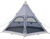 Skandika Tipi-Zelt Tipi Hetta 460 Protect (grau/beige), 3m Stehh&ouml;he, UV 50+,...