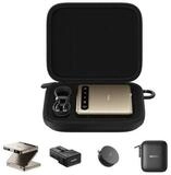 Aurzen AURZEN ZIP Mini Beamer mit Akku & Powerbank Projektor Mini-Beamer