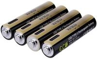 Verico VERICO Li-Ion-Akku Loop Energy, AAA PRO, 4er Pack Akku