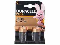 Duracell DURACELL Plus Baby/C/LR14 2er Pack Batterie, (1,5 V)