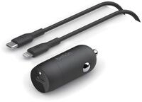 Belkin USB-C Kfz-Ladeger&auml;t inkl. Lightning, 1m USB-Ladeger&auml;t