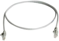 Teleg&auml;rtner Patchkabel U/UTP Cat.6, 10.0 m RAL 7035, LSZH 100009031 LAN-Kabel,