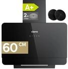 CIARRA Kopffreihaube 60 cm Dunstabzugshaube A+ 580 m&sup3;/h SensorTouch 3 Stufen