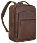 STILORD Notebook-Rucksack "Gordon" Geschmackvoller Rucksack Leder Herren und Damen