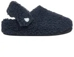 Crocs Classic Cozzzy Slipper (Kunstfell, warm) navyblau Kinder - 1 Paar Hausschuh
