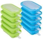 relaxdays Eisform Eisformen 10er Set Silikon