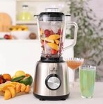 Karaca K&uuml;chenmaschine, Inox 1,5 L Glasbeh&auml;lter Inox Smoothie Blender 1000W