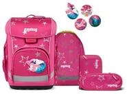 ergobag Schulranzen Schulranzen-Set CUBO LIGHT SternzauB&auml;r 5-teilig, 25/26