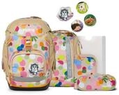 ergobag Schulranzen Schulranzen-Set PACK Flower PowB&auml;r 6-teilig (6-teilig),