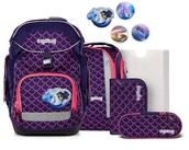 ergobag Schulranzen Schulranzen-Set PACK PerlentauchB&auml;r 6-teilig (6-teilig),