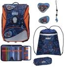 Scout Schulranzen Alpha DIN - Schulranzen Set 4 tlg. (Offroad)