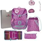 DerDieDas&reg; Schulranzen ErgoFlex Light - Schulranzen Set 5tlg. 800g (Sweet Sprinkles)