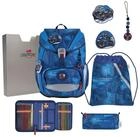 DerDieDas&reg; Schulranzen ErgoFlex Light - Schulranzen Set 5tlg. 800g (Turbo Speed)