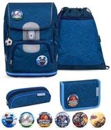 Belmil Schulranzen Belmil Motion ergonomisches Schulranzenset 5tlg. - Blue...