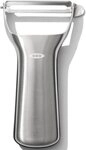 OXO SteeL Kartoffelsch&auml;ler, integrierte Kartoffelaugenentferner, Edelstahl