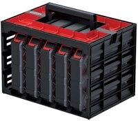 Kistenberg Werkzeugbox Tager Case Organizer (KTC30256S, 5 St), Organizer mit