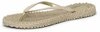 Ilse Jacobsen CHEERFUL01 Zehentrenner Leicht & flexibel, Massageeffekt, mit Glitzer,