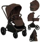 lionelo Kombi-Kinderwagen MIKA PLUS 2 IN 1, (Set), Hohe