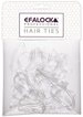 EFALOCK Professional Haargummi Efalock Haargummis Dick Transparant 10st