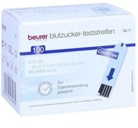 BEURER Blutzucker-Teststreifen BEURER GL40 Blutzuckerteststreifen, 100 St&uuml;ck