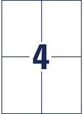 Avery Zweckform Etiketten Etikett Versand 105 x 148mm ILK wei&szlig; 300 Blatt 1200...