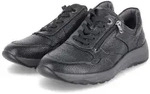 Waldl&auml;ufer Low Sneaker K-JOHN Sneaker schwarz 43 EU (9 UK)