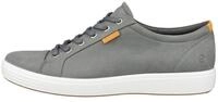 Ecco Mens Soft 7 (aus Premium-Leder) hellgrau Herren Sneaker