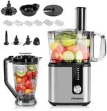 7MAGIC K&uuml;chenmaschine 9 in 1 Multifunktional Food Processor, Kompakt