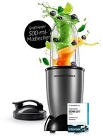 GOURMETmaxx Standmixer Mr. Magic 4-tlg. 400W anthrazit/schwarz, 400 W, Elektrischer