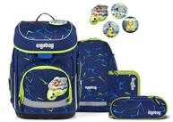ergobag Schulranzen Schulranzen-Set CUBO SpitzenreitB&auml;r 5-teilig, 25/26 (5-teilig),