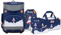 MUWO Schulranzen Kinder Schulranzen Set 5-tlg. verschiedene Motive