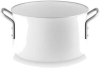 Eva Solo Kochtopf White Line 20 cm 3.8 L, Aluminium, Edelstahl