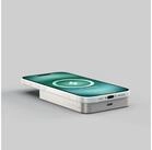 Zens Slim Qi2 Aluminium Powerbank 10.000 mAh, wei&szlig; Powerbank