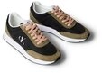 Calvin Klein Jeans RETRO RUNNER ESS MIX MAT Sneaker Schn&uuml;rschuh, Runner-Sneaker,