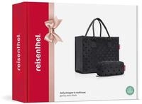 REISENTHEL&reg; Einkaufsshopper daily shopper glossy dots black Set2