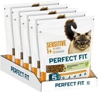 Perfect Fit PERFECT FIT&trade; Katze Beutel Sensitive 1+ mit Truthahn 5 x 1,4kg,