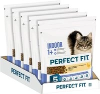 Perfect Fit PERFECT FIT&trade; Katze Beutel Indoor 1+ mit Huhn 5 x 1,4kg, Trockenfutter