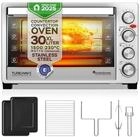 TurboTronic by Z-Line Minibackofen 30 L mit Grill, Umluft, Drehspie&szlig; & Timer