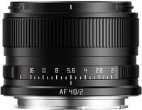 TTArtisan AF 40mm f2 f&uuml;r L-Mount (Vollformat) Objektiv