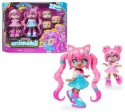 Bandai Spielfigur Spielfigur animakii switch & Swap M&auml;dchen/Schulm&auml;dchen