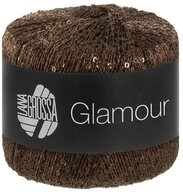 LANA GROSSA GLAMOUR H&auml;kelwolle, 115 m (Beilaufgarn mit Pailletten f&uuml;r funkelnde