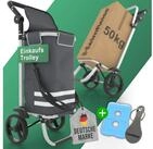 Heimfleiss&reg; Einkaufstrolley Klappbarer Einkaufstrolley mit K&uuml;hlfach &ndash; 56L, 56 l,