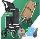 Heimfleiss&reg; Einkaufstrolley Klappbarer Einkaufstrolley mit K&uuml;hlfach &ndash; 56L, 56 l,