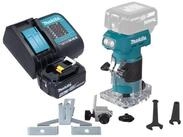 Makita Oberfr&auml;se DRT 52 SM1 18 V 6 mm Brushless + 1x Akku 4,0 Ah + Ladeger&auml;t